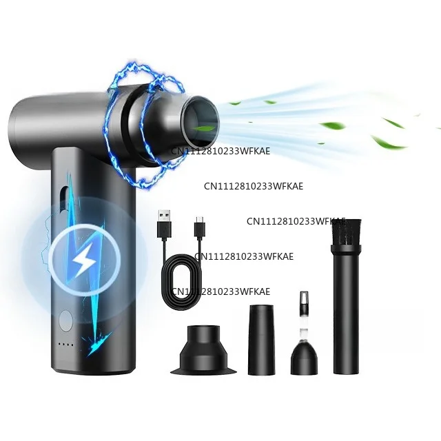 Fan Outdoor Handheld Portable Blower Lithium Fan Vehicle Powerful view 4