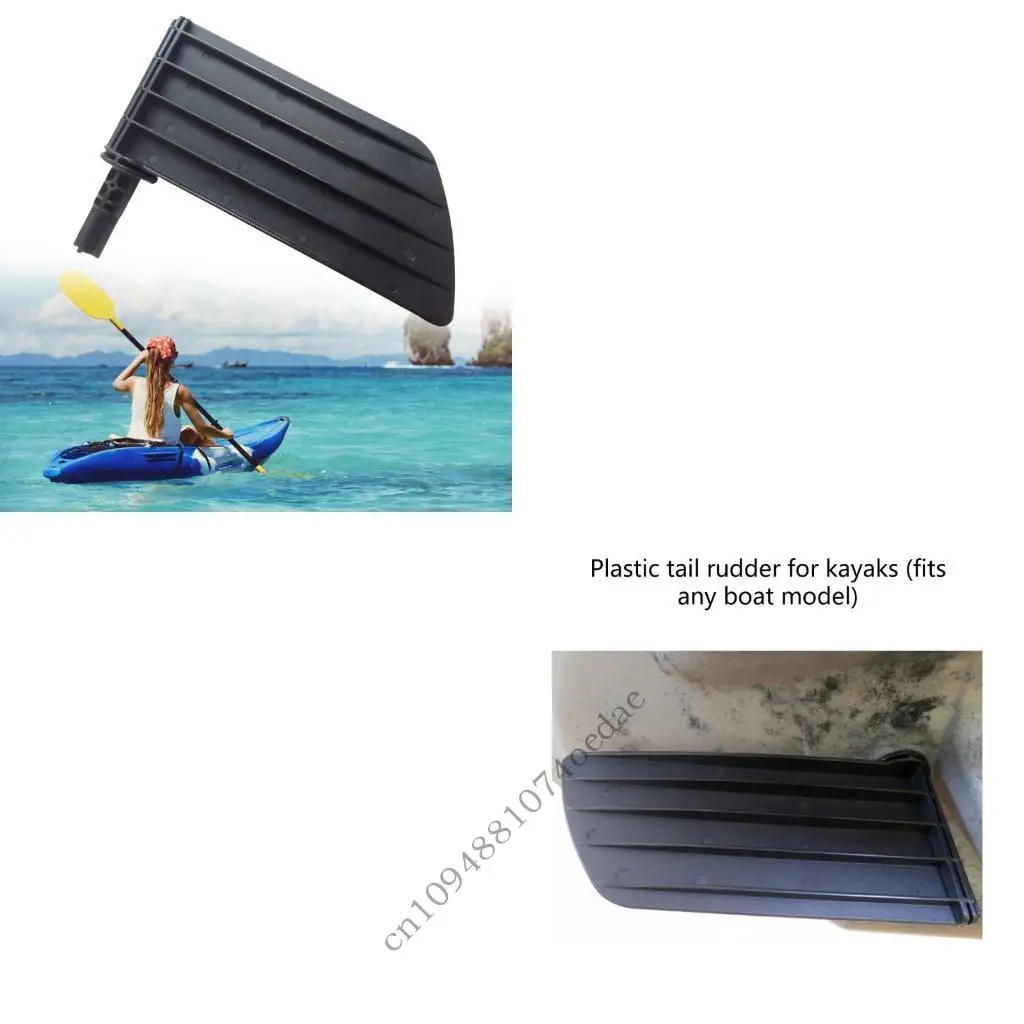 Small scull Craft Rear Rudder With Shock Resistant Build And UV For Prolonged Use