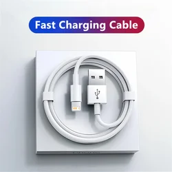 1m 1.5m 2m 3m oryginalny kabel USB do ładowania iPhone X XR XS 11 12 13 14 Pro Max 6S 7 8 Plus SE szybka ładowarka USB do synchronizacji danych kabel