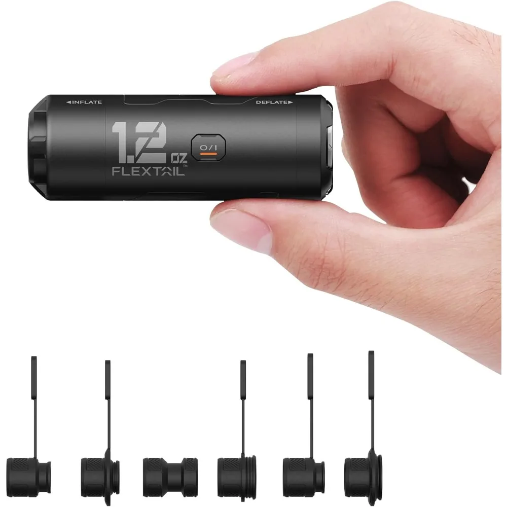

FLEXTAILGEAR Zero Pump Воздушный насос для надувных лодок, ультра-мини-электрический воздушный насос 1,2 унции Портативный насос для надувного матраса, перезаряжаемый