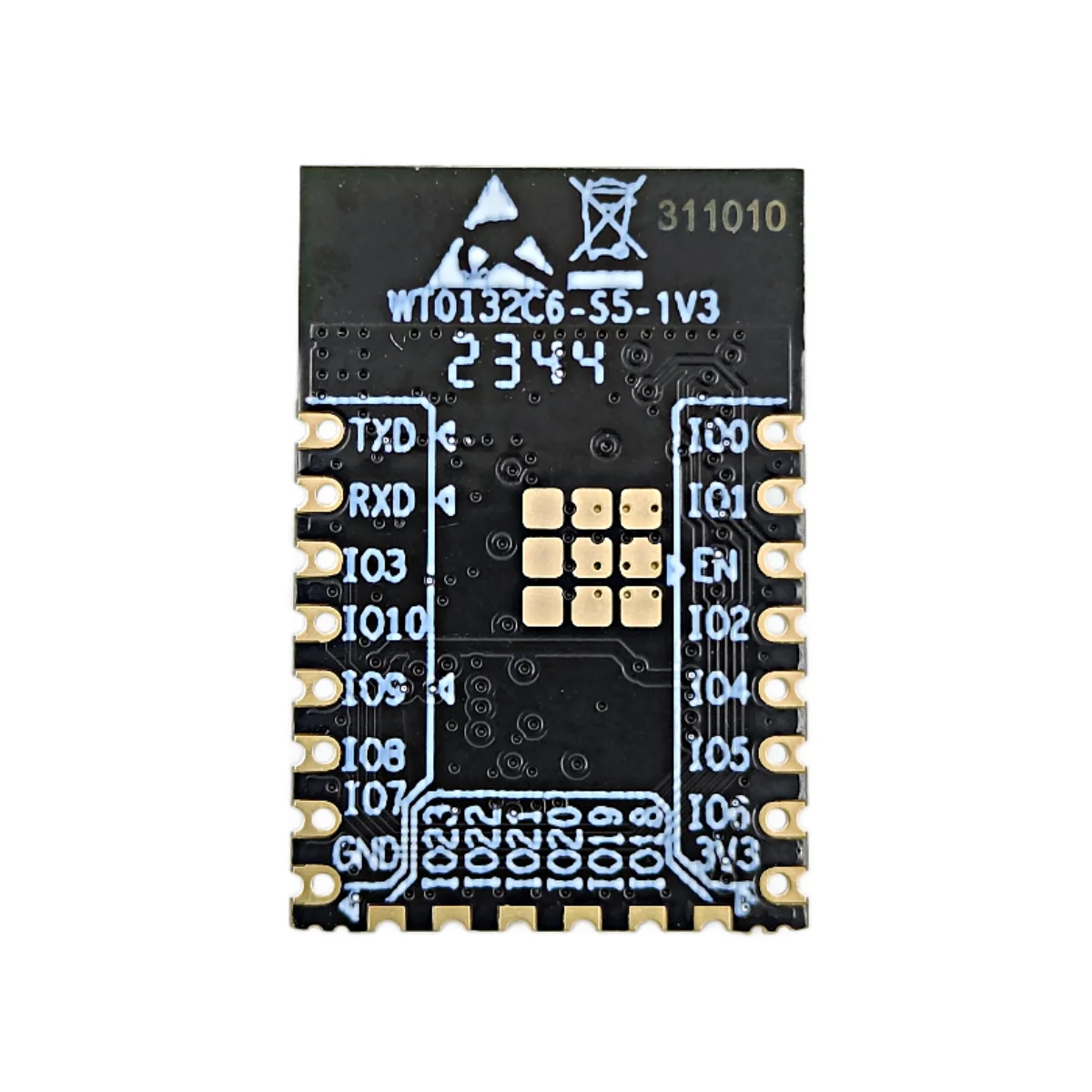 ESP32-C6 WT0132C6-S5 WIFI6 Module Embedded Wireless Network ESP32 And ESP32-C6 Compatible with ESP12F Packaging