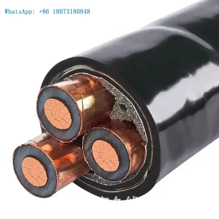 High quality engineering cables YJV22 8.7/15KV 3x95mm2 high voltage power cable