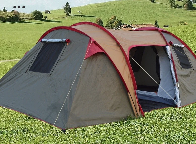 

Camping Couple Camping Waterproof Sunscreen Double Layer Tent Manufacturers Outdoor Camping Tent Automatic Mosquito Nets
