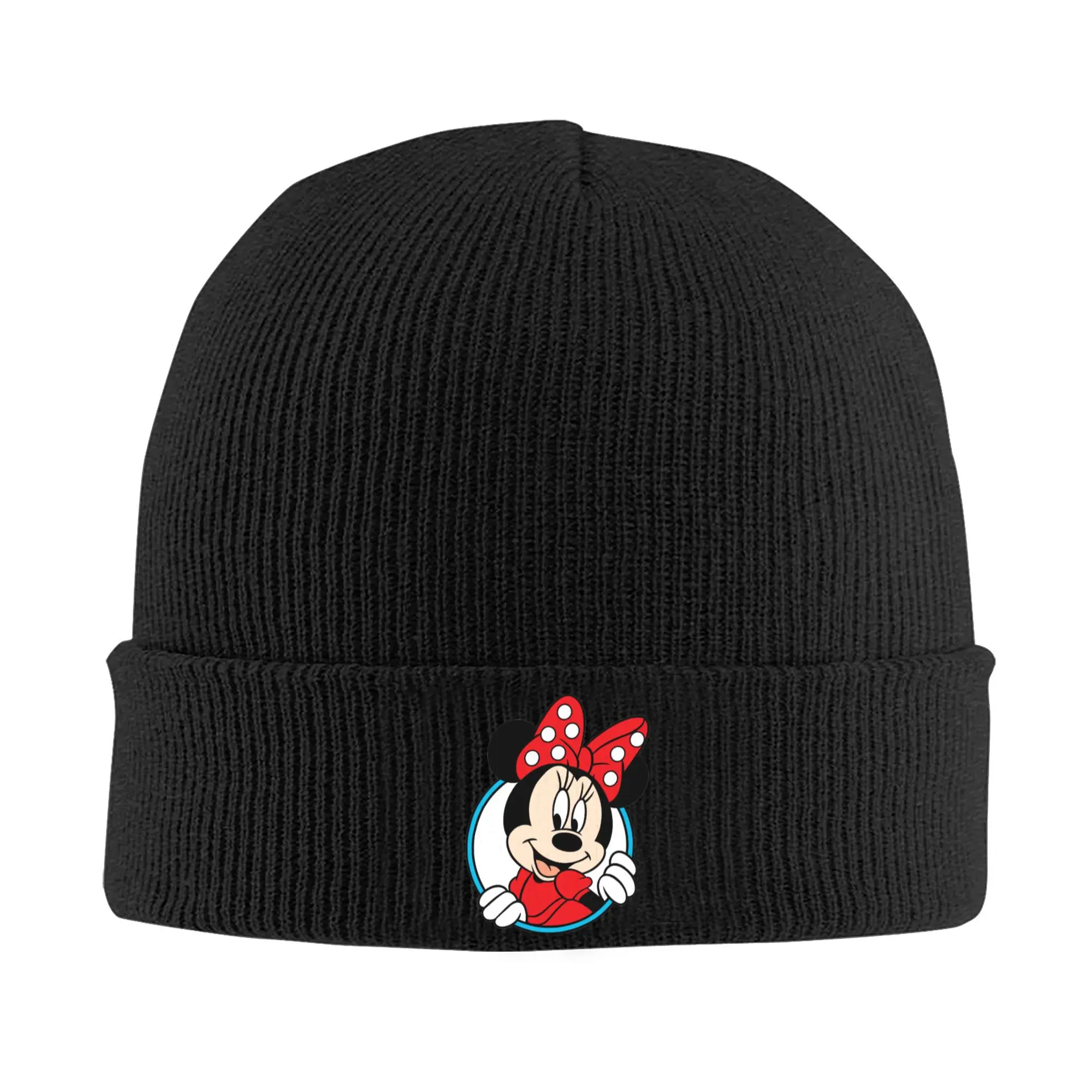 disney Cuff Beanie For Women Men  Winter Bonnet Knitted Hat