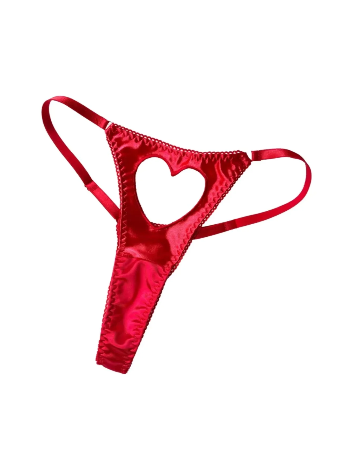 

Heart Cut Out Thongs, Ring Linked Intimates Panties, Women's SexyLingerie & Underwear