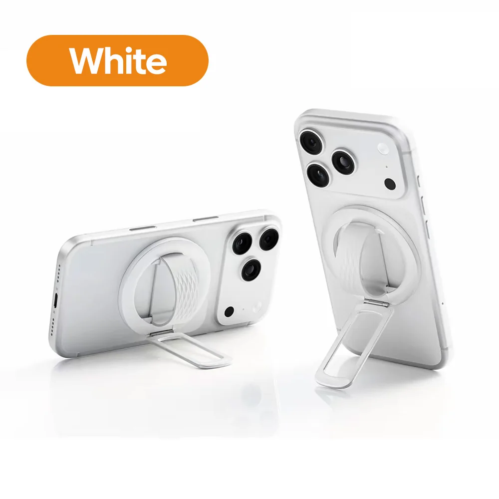 Magnetischer Telefonhalter Silikon-Fingerring-Schnalle Telefon-Tischhalter Faltbare Rutschfeste Stützhalterung für Magsafe