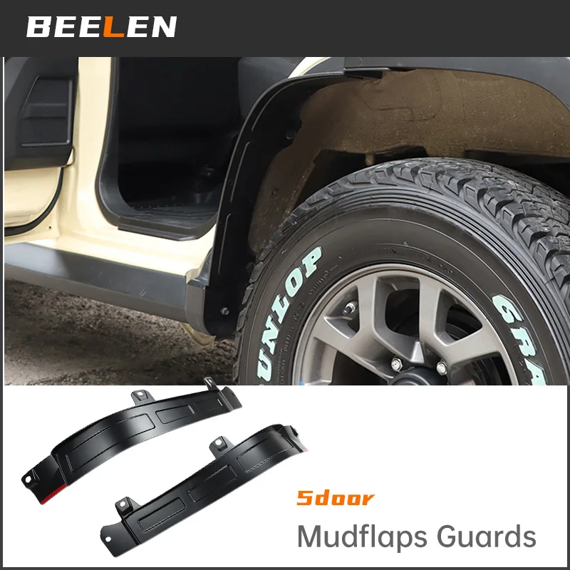 

2PCS/SET JB74 Car Rear Mudguard Wheel Protector Mudflaps Guards For Suzuki Jimny 5-Door 2019-2024 Car External Accessories