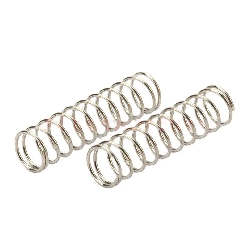 304 Stainless Steel Compression Spring Wire Diameter 0.4/0.5mm 10Pcs