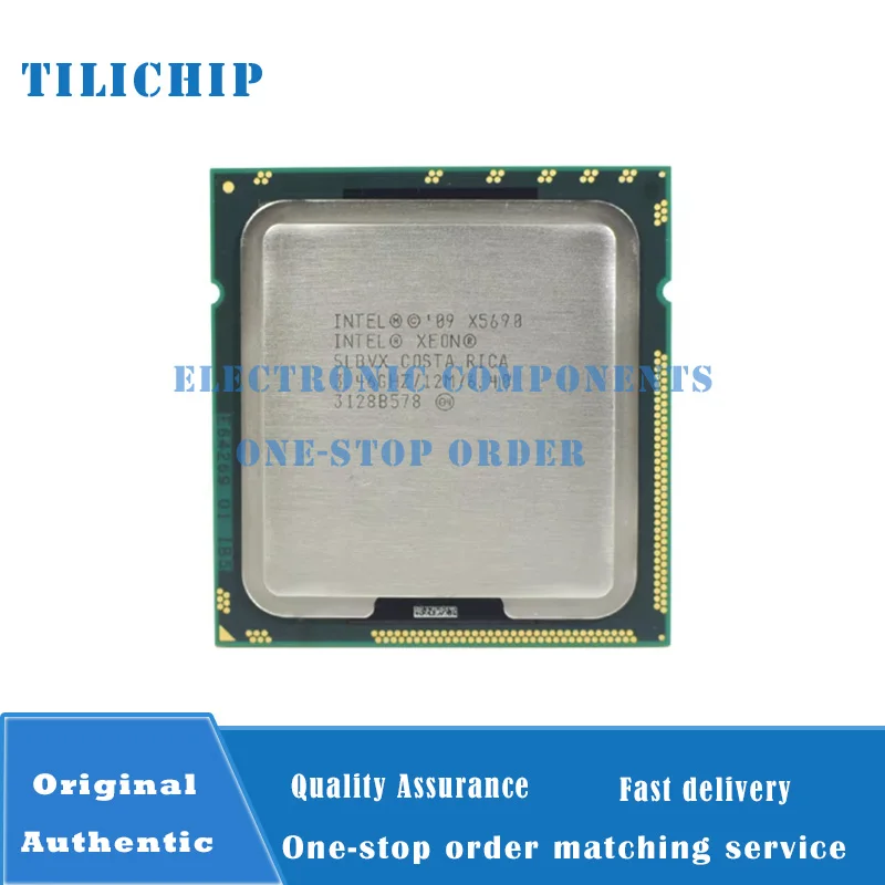 X5690 3.4GHz Socket LGA 1366 CPU 6-Core 12-Thread 130W