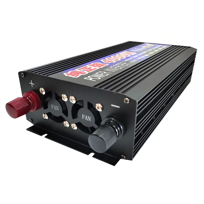 Pure Sine Wave Inverter Power DC 12V To AC 220V Voltage 50HZ  1000/200/3000/4000W Converter Solar Car Inverters With LED