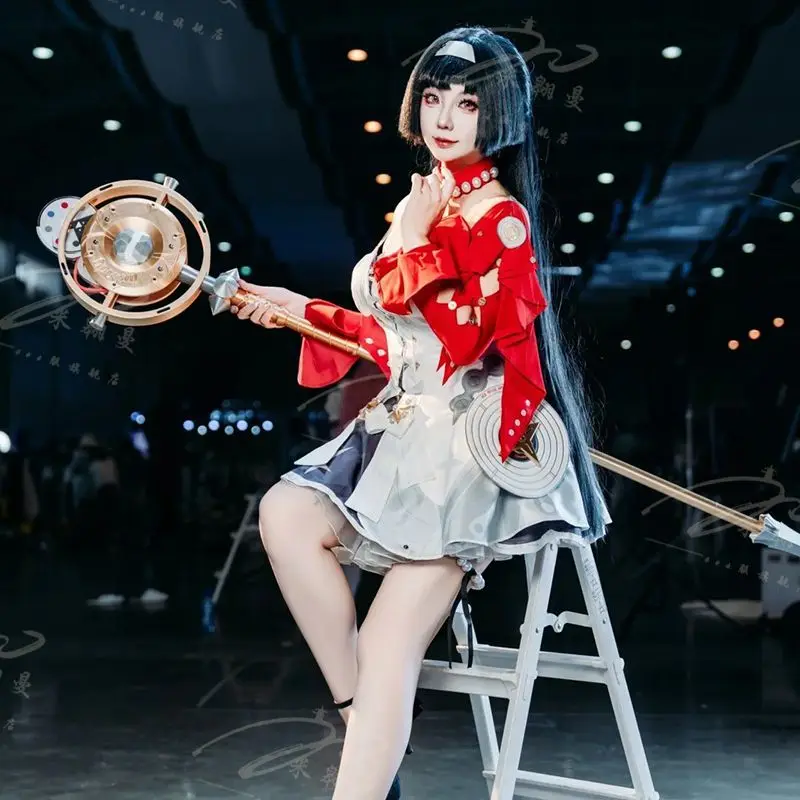 

Astra Yao Cosplay Costume Game Zenless Zone Zero ZZZ Women Dress Astra Cosplay Play Role Clothes Clothing for Women Uniform