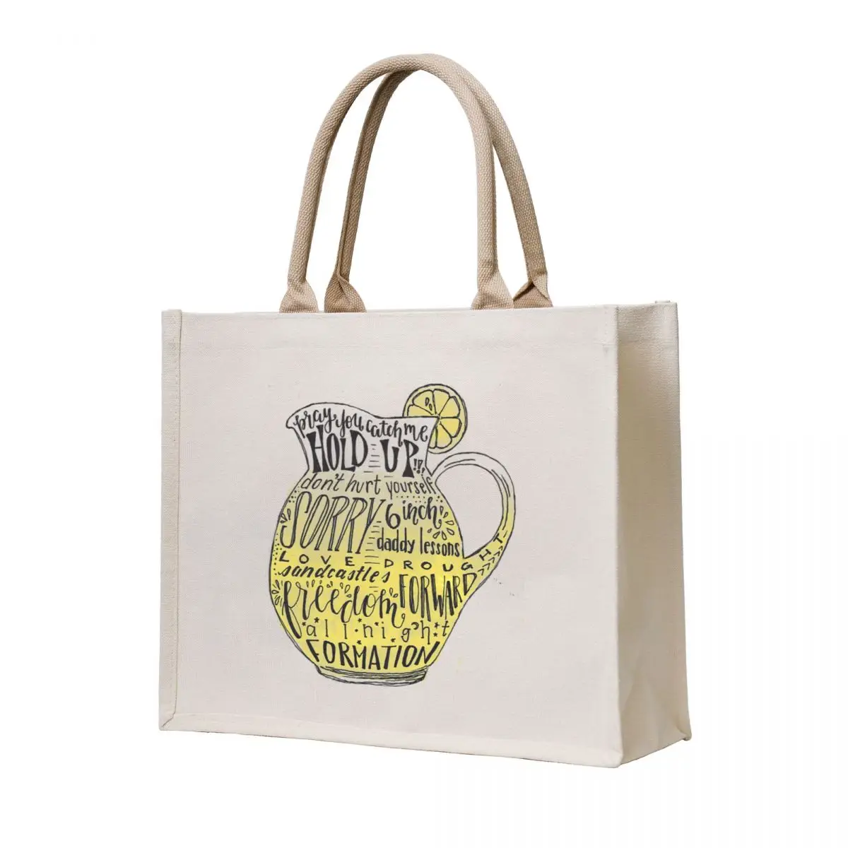 

Lemonade Pitcher Tote Bag shopping trolley bag tote bag university Big