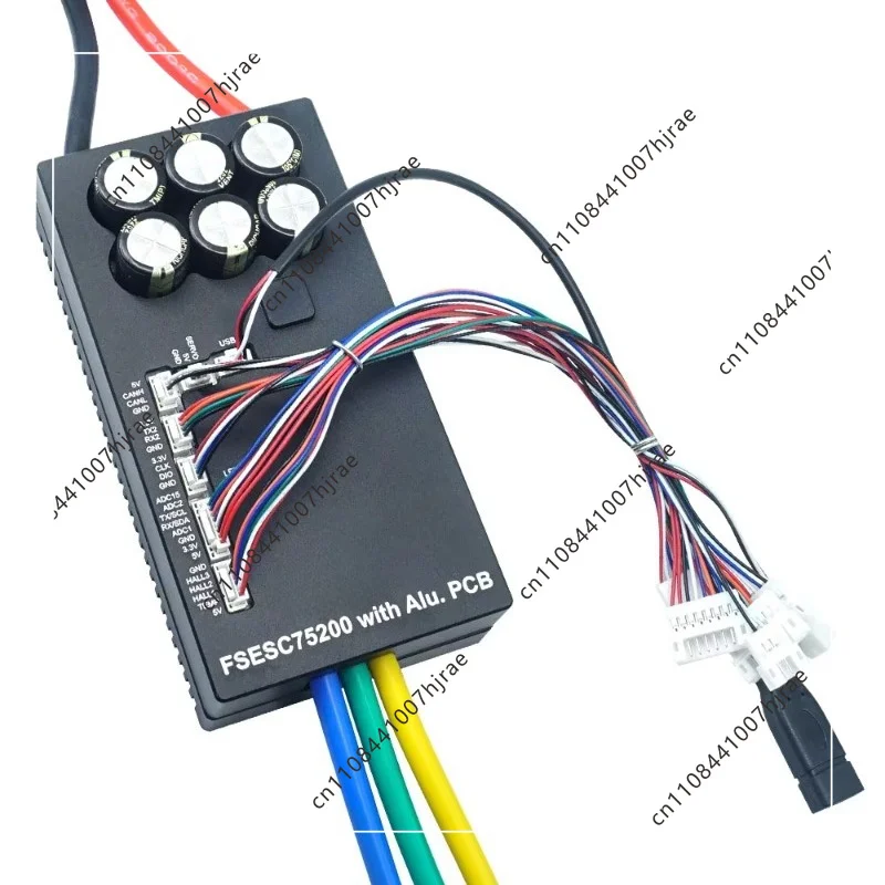 High Current ESC Controller 75200 84V 200A VESC Aluminum PCB Combat Robot AGV New Unit Part Accessory