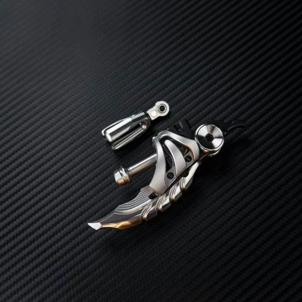 WANWU EDC 外骨格メタルアクセサリー メカニカルフィジェット