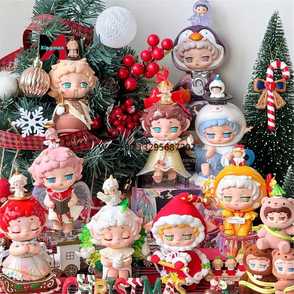 

Faya Standchen of Snow Kingdom Series слепая коробка Guess Bag Mystery Box Toys Doll Милая аниме-фигурка для взрослых и детей Рождественские подарки
