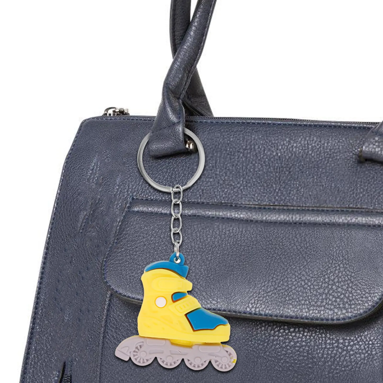 

Набор из 4 брелоков-роликовых коньков из ПВХ, изящные декоративные подвески для сумок и рюкзаков, аксессуары