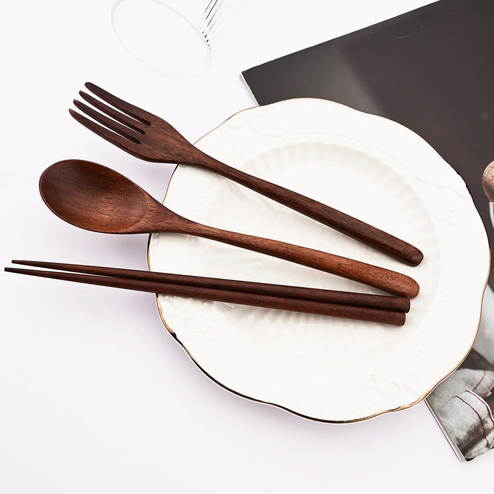 3Pcs Wooden Portabl…