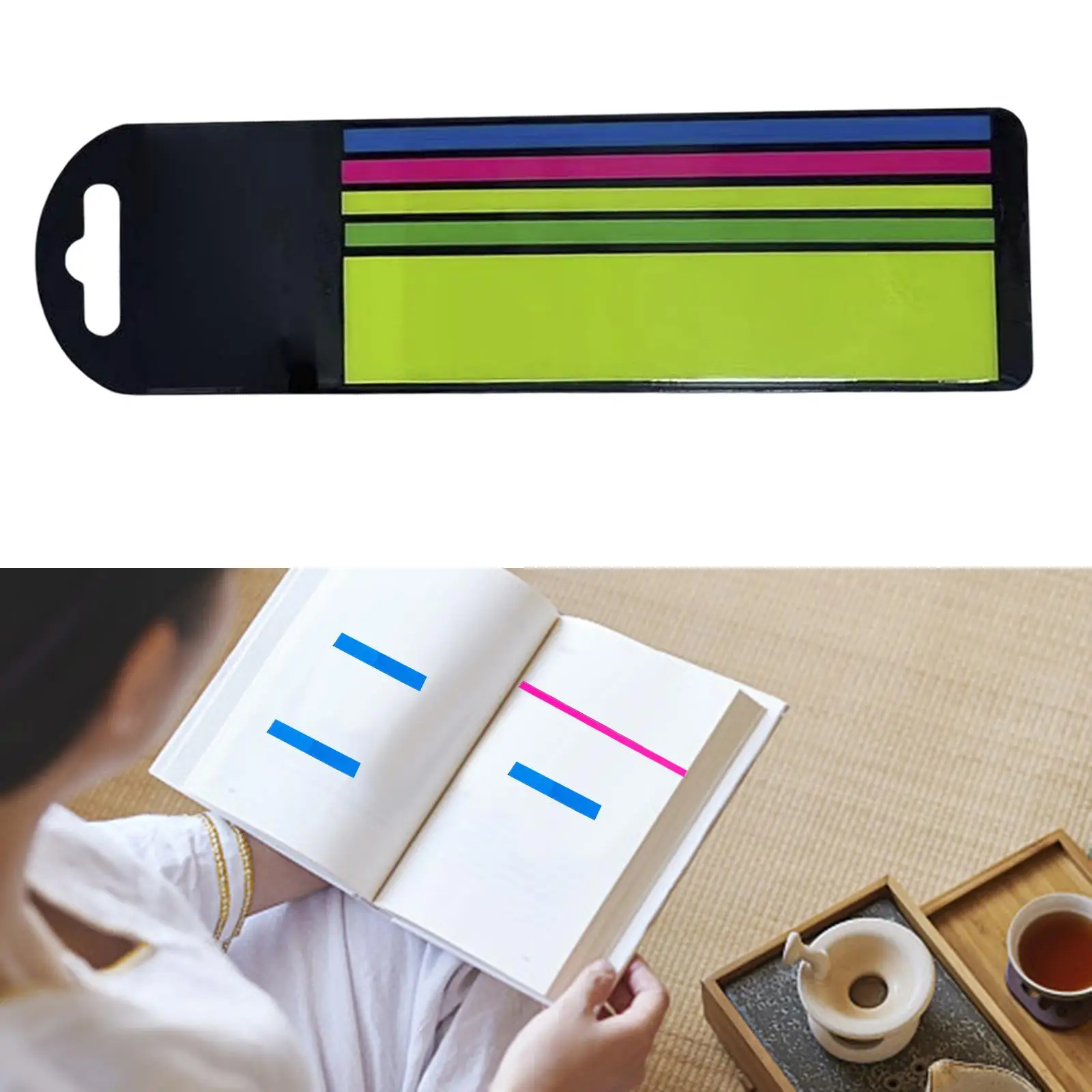 Translucent Sticky Tabs Marking Strips Bookmarks for Annotation Catalogs Indexes