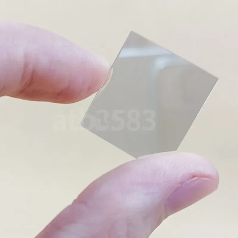 Splitter 50:50 semi-transparent and semi-reflective optical lens inspection glass sheet square 22 * 20mm Optical Instruments