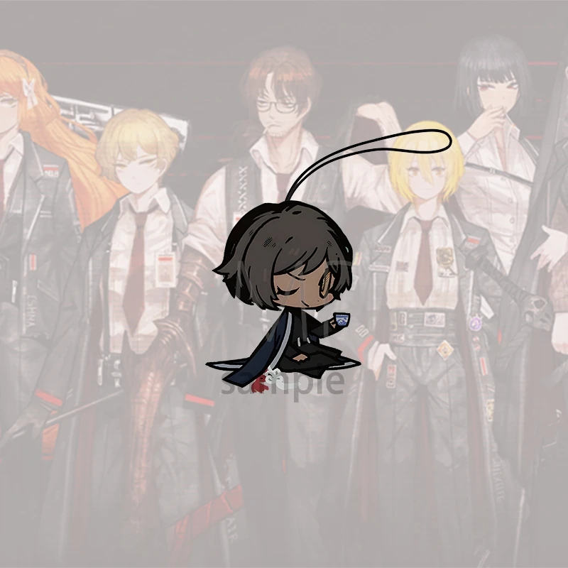 Action อุปกรณ์ต่อพ่วงตัวเลข COS อะนิเมะ Limbus บริษัท Dante Faust Don Quixote Yuri Shrenne โทรศัพท์มือถือ Chain Lanyard จี้ของเล่น