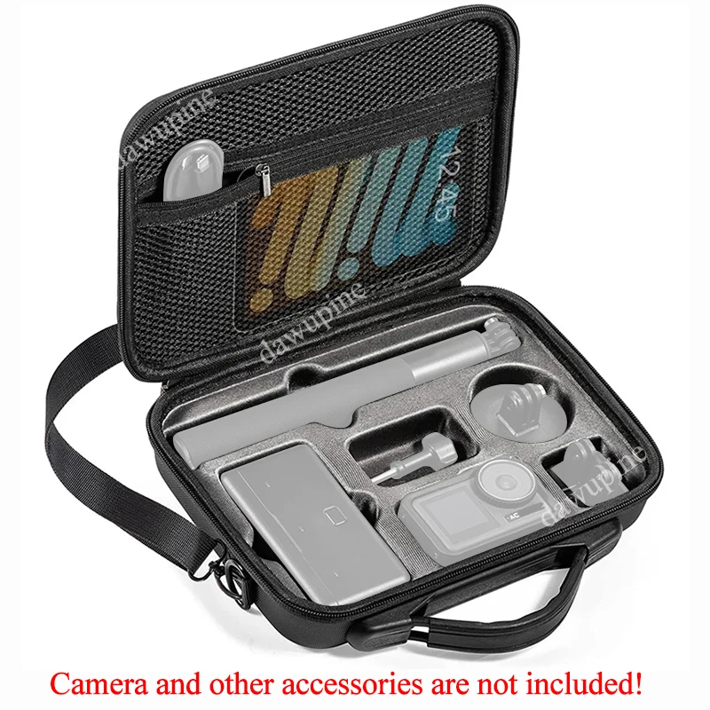 

Action Cameras Carrying Case Suitcase Storage Bag For DJI OSMO Action 3/4/5 Pro Camera Protective Case Travel Box Shoulder Bag