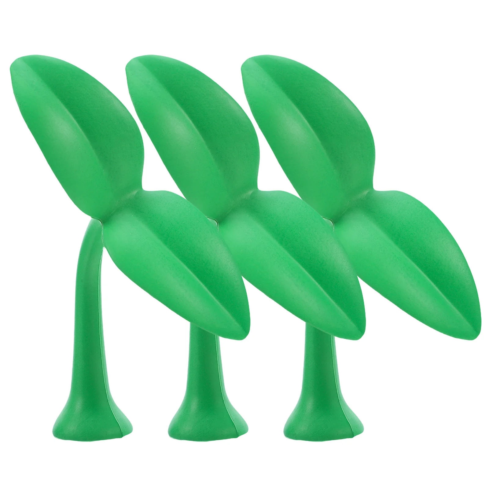 

3Pcs Bean Sprout Car Roof Decoration Cute Green Grass Car Decal Funny Bumper Ornament Automotive Exterior Accessories