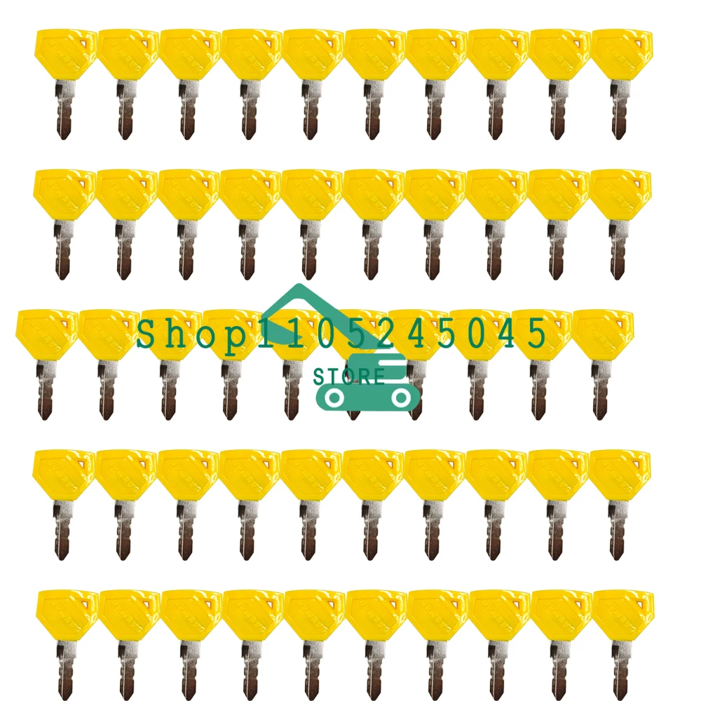 

Ignition Keys for YM Excavator EX450 AM879480 LVA803606 1A7880-52100 198360-52160 50Pcs