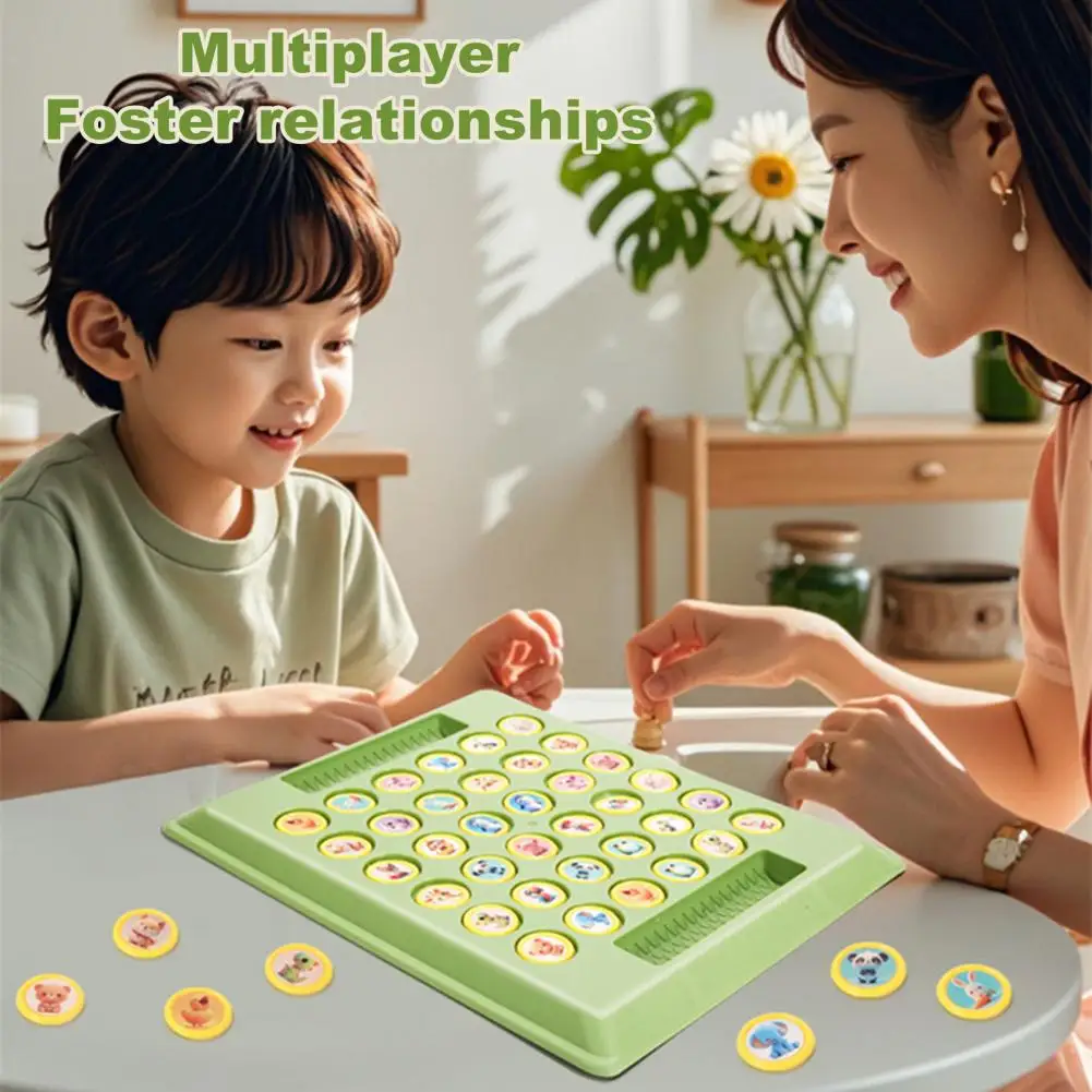 Educational Memory Matching Game Kids Memory Chess Game Educational Memory Challenge Toy for Toddlers Reversi Chess for Boys