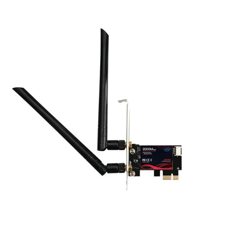 WiFi 6th generation wireless network card AX200/AX2100 dual band gigabit 5G built-in Bluetooth 5.0 wifi receiver