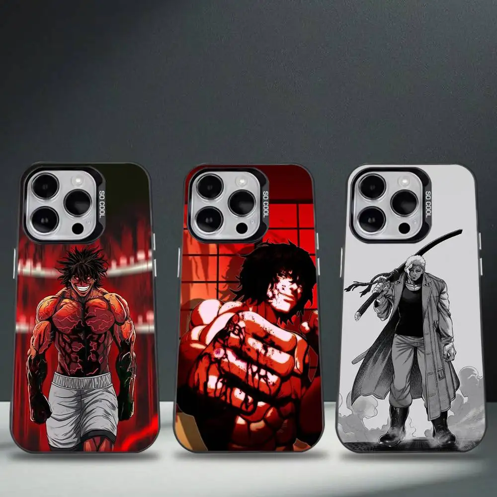 

K-Kengan A-Ashura Phone Case For iPhone 17,16,15,14,13,12,11,Pro,Max,Plus,E,Air,Mini Black Tpu Cover