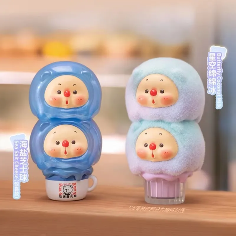 Подлинная Oyo Bear Cub Ice Cream Jenga Series слепая коробка кукла мини-игрушка милая фигурка настольное украшение загадочная коробка Рождественский подарок