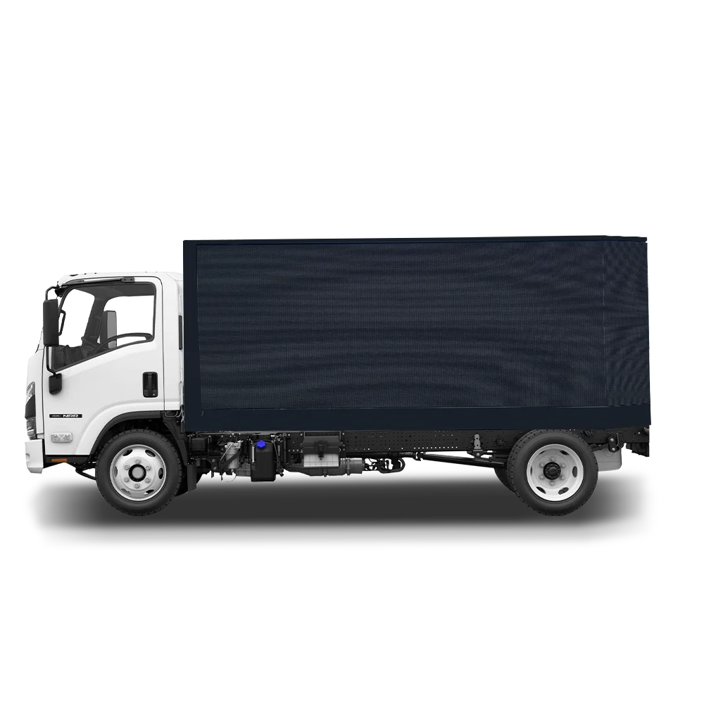 Pickup pubblicitario mobile digitale 3D con scatola per camion con schermo a LED per esterni per la progettazione di palcoscenici di Roadshow