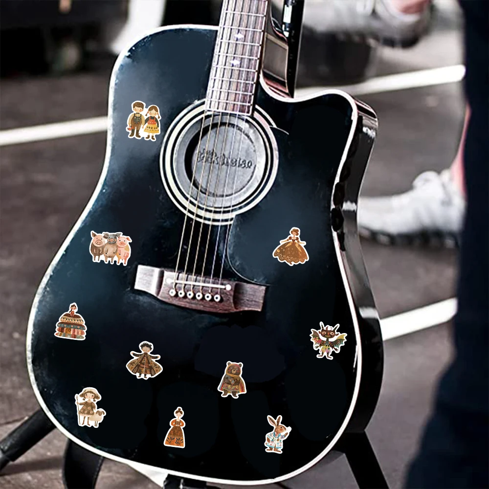 ملصقات لشخصيات القصص الخيالية للأطفال ، ملصق مقاوم للماء ، كاواي ، لاب توب ، جيتار ، حقيبة سفر ، دراجة ، سيارة ، دراجة نارية ، لعبة ، لطيفة ، 50 #6