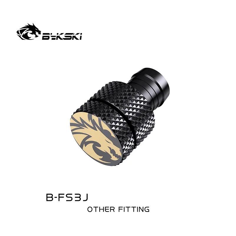 Bykski B-FS3J For 10x13/10x16 Soft Tube Drain Fittings,Used For Water System Bottom To Drain Coolant