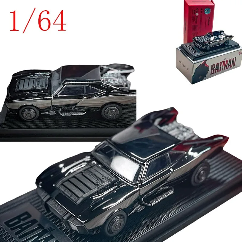 

INNO Diecast 1/64 Scale Awesomeism "Gotham Shadow" Mirrored Vacuum Plating Edition Alloy Car Model Toys for Boys Gift