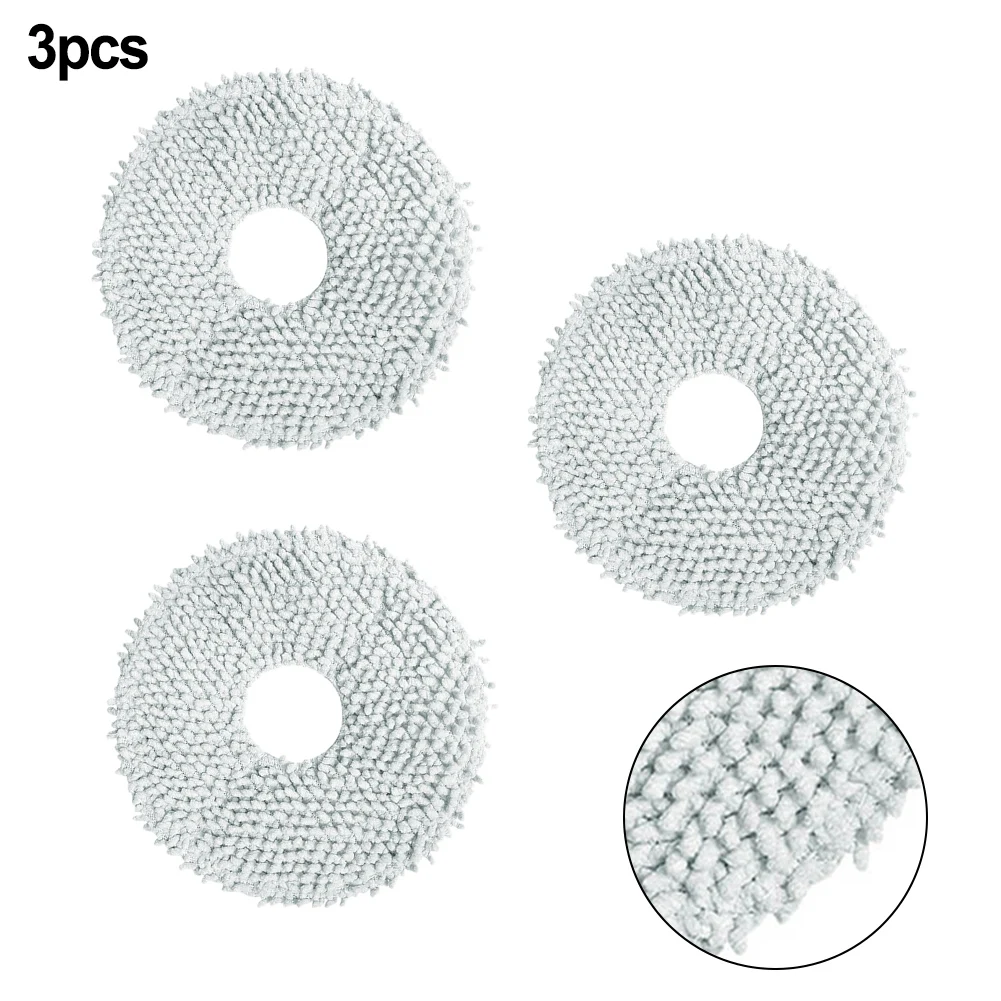 3pcs Mopping Pad For Dreame Bot L10s Pro L10s Ultra S10 For Mijia Roboter X10+ Vacuum Cleaner Parts