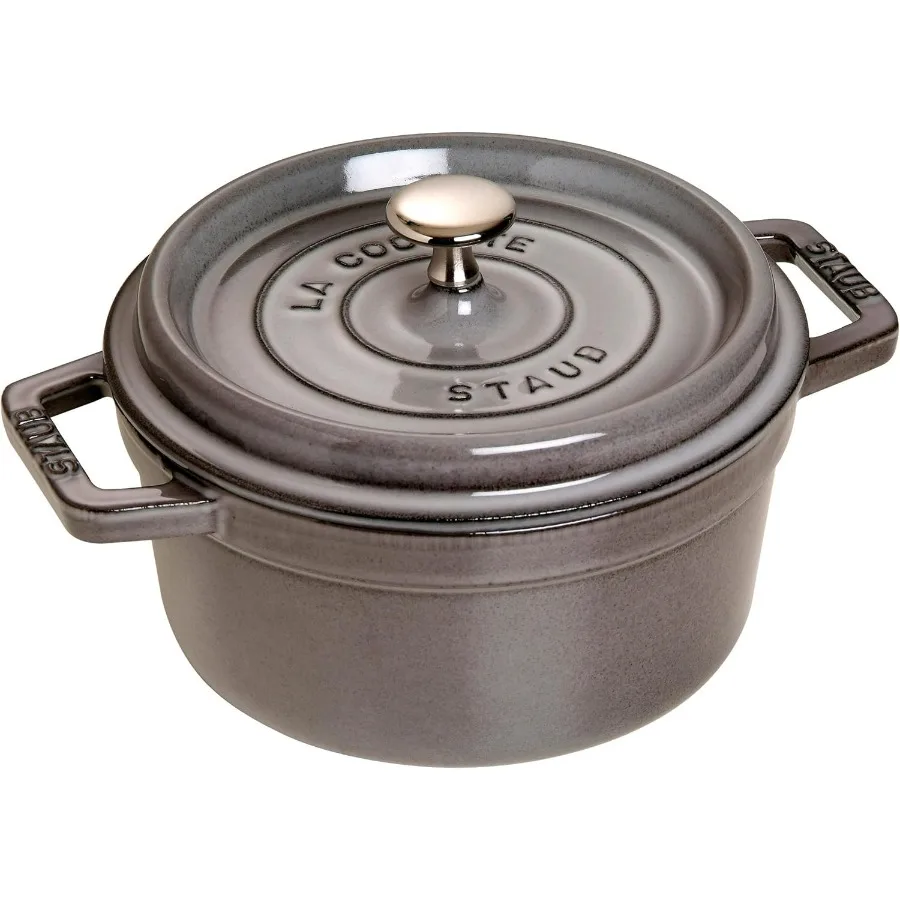 405093040 Cocotte Redondo 20cm Gris grafito