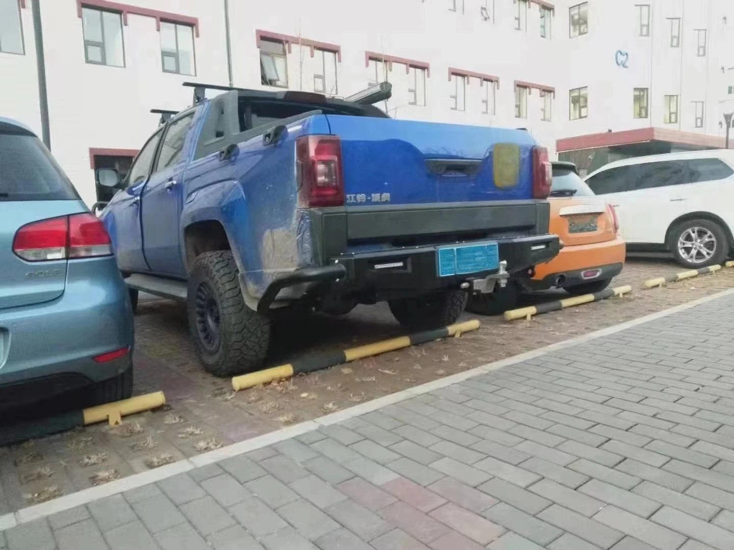 المصد الخلفي الصلب للنقل التجاري شديد التحمل لـ Vigus 7 Yuhu 5 #4