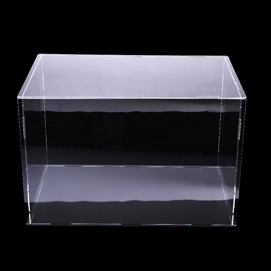 

Acrylic Toy Display Show Case Dust-proof Box Large Protection 36x16x16cm