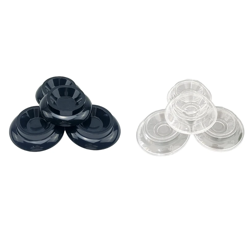 Piano Leg Floor Protectors, Anti-Noise Piano Foot Pads, Round Load Bearing Pad, Upright Cup, 4Pcs