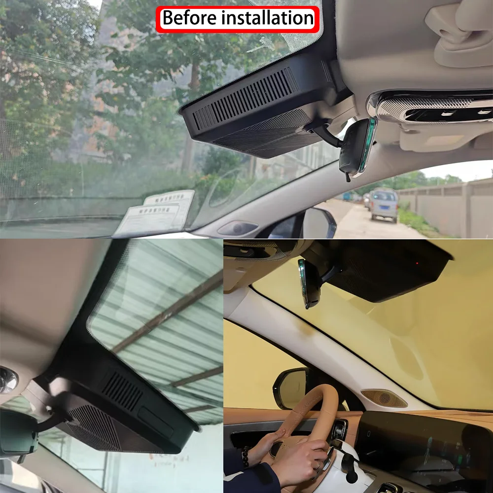 لشيري تيجو 9 Jaecoo J8 8 Fulwin T10 Lucano L8 HUD سيارة 4K واي فاي مسجل فيديو DVR داش كام لوحة القيادة كاميرا للرؤية الليلية