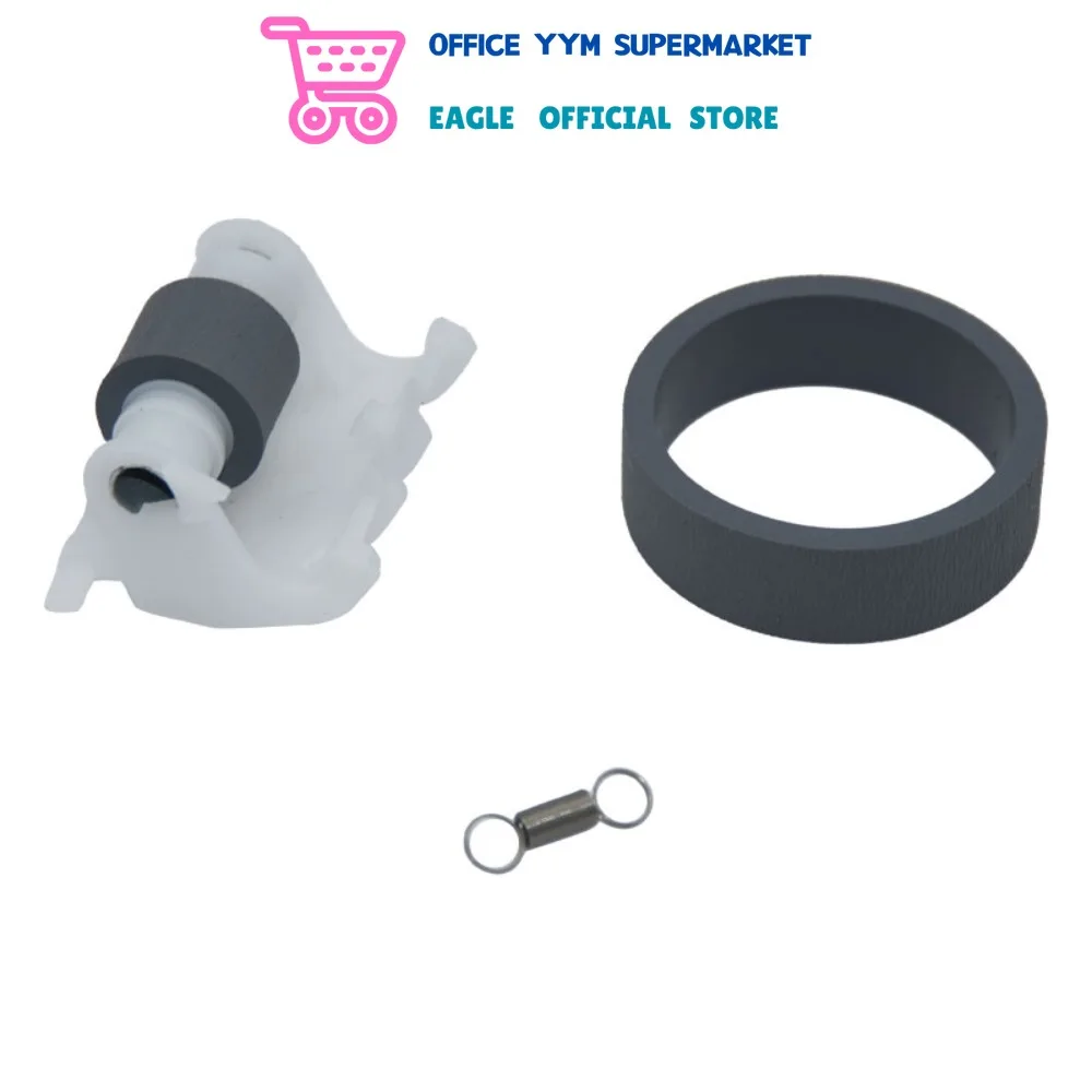 Conjunto de 10 conjunto de rolo de separação de alimentação para Epson, pneu de borracha para L3110, L3150, L4150, L4160, L3156, L3151, L1110, L3158, L3160, L4158, L4168