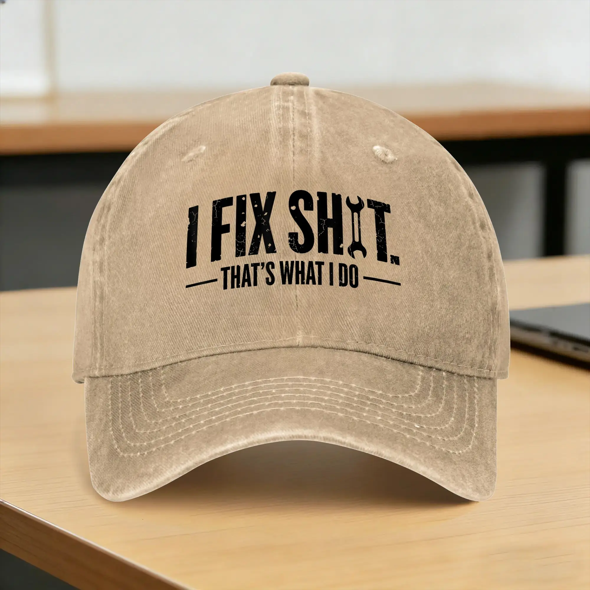 I Fix Sht That’s What I Do Sarcastic Casual Baseball Cap Summer  Trucker Hat Wholesale Outdoor Gym Hip Hop Hats  Baseball Caps