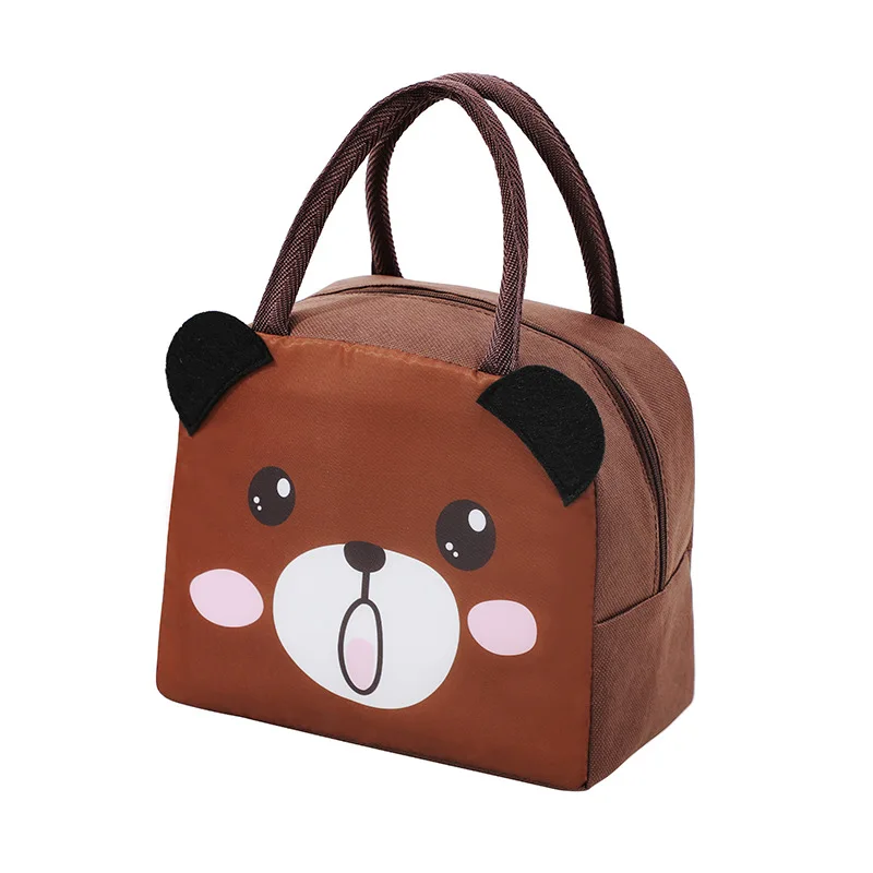 Kawaii Portable Fridge Thermal Bag Women Children\'s School Thermal Insulated Lunch Box Tote Food Small Cooler Bag Pouch