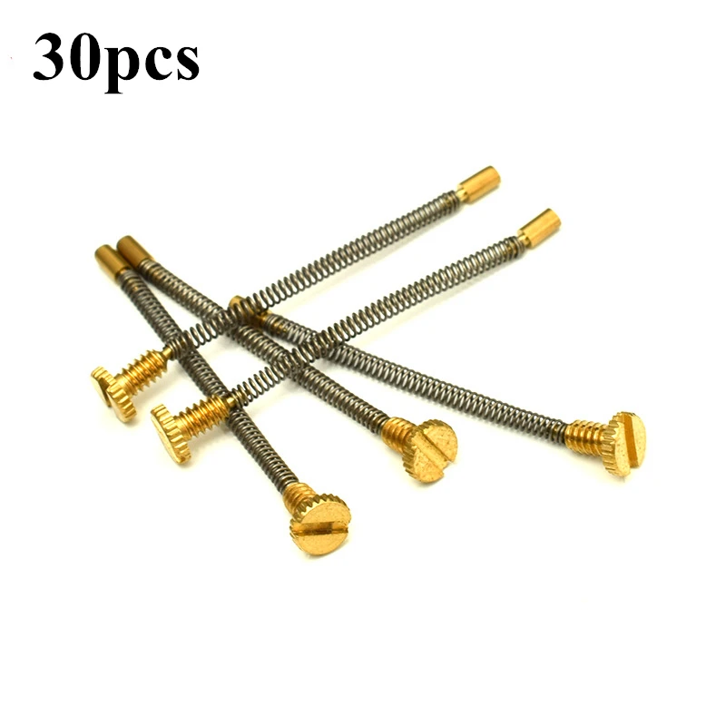 30pcs Universal Replacement Spring Screws For Zippo Kerosene Gasoline Grinding Wheel Lighter DIY Repair Accessory Part Wholesale