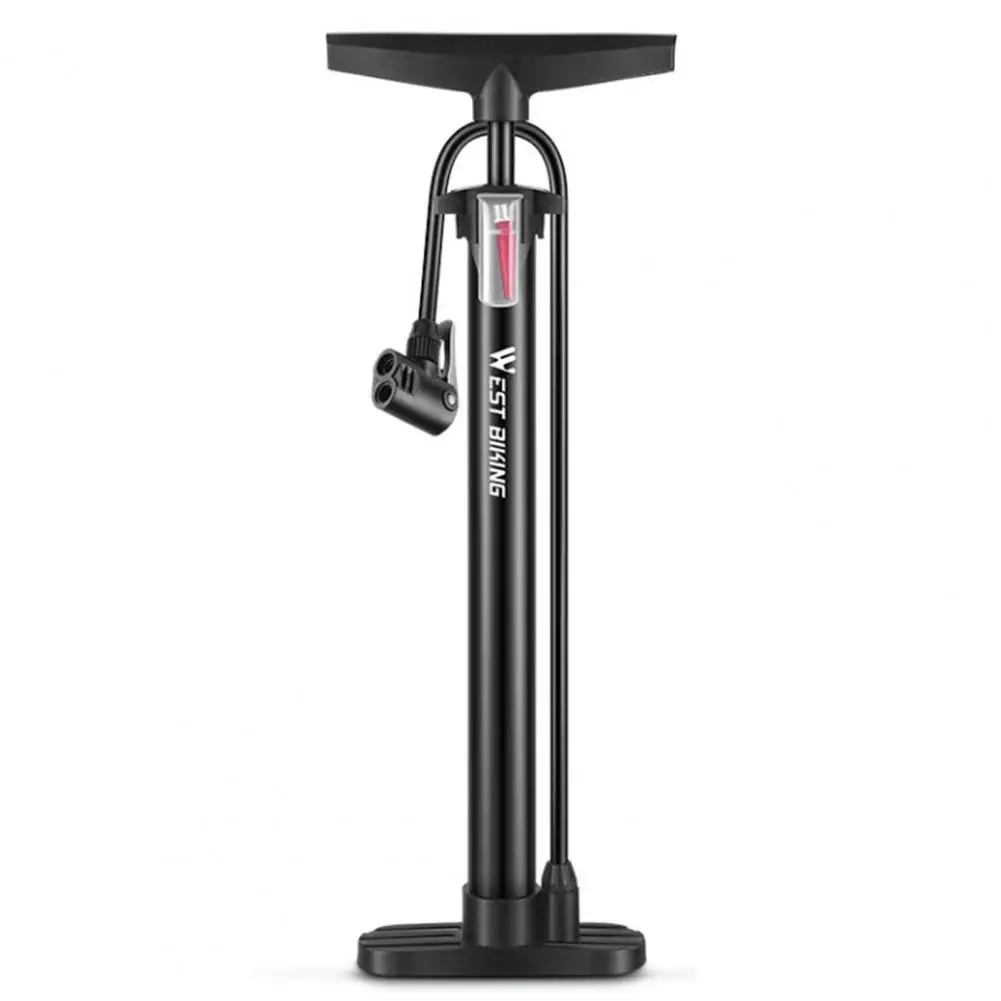 Silky Smooth Experience High Pressure Bicycle Air Pump with Ergonomic T-shape Handle Portable Inflator for Mtb Road Bike