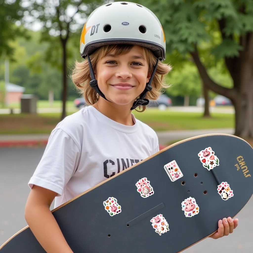 35 قطعة-70 قطعة ملصقات الأزهار الكرتون جميل الحيوان طبيعة الحيوان ملصقات مضحك ملصقات لحقيبة الثلاجة الهاتف الأمتعة DIY بها بنفسك #3