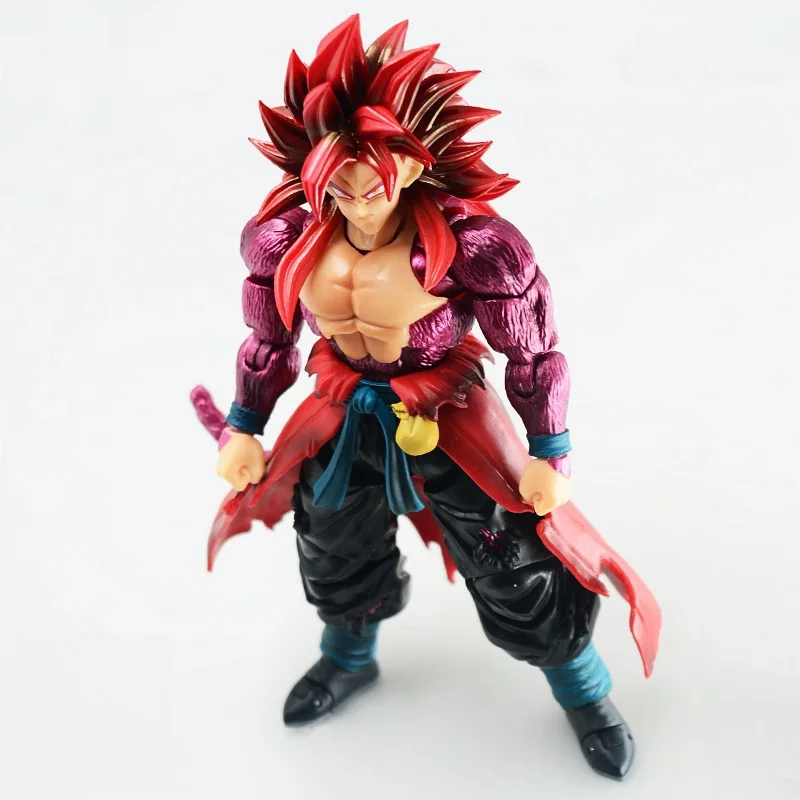 Anime Dragon Ball Figures Demoniacal Fit Son Goku Figure Saiyan 4 Ssj4 Time Jumper Acme Power Goku Jiren Action Figure Gifts