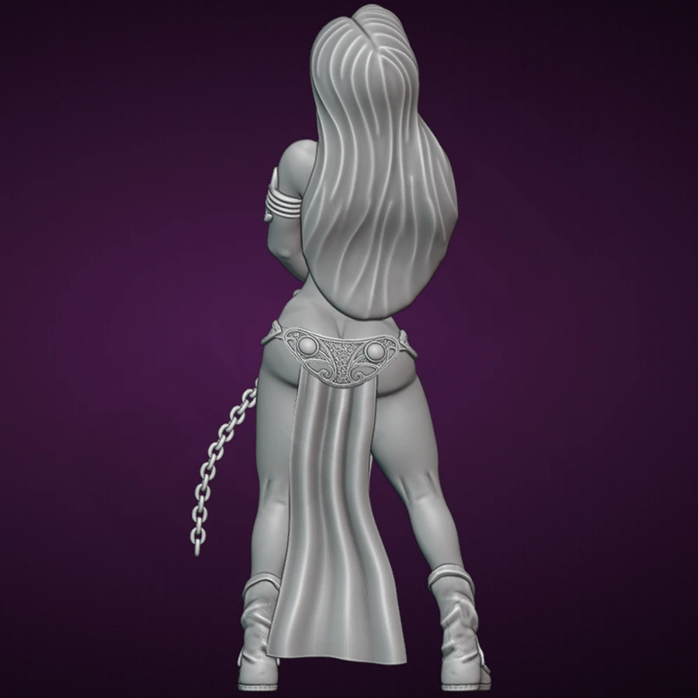 1/24 スケールベル美しいセクシーなスレーブジェシカ樹脂フィギュアモデルキット未組み立て未塗装 DIY グッズミニチュア趣味のおもちゃ