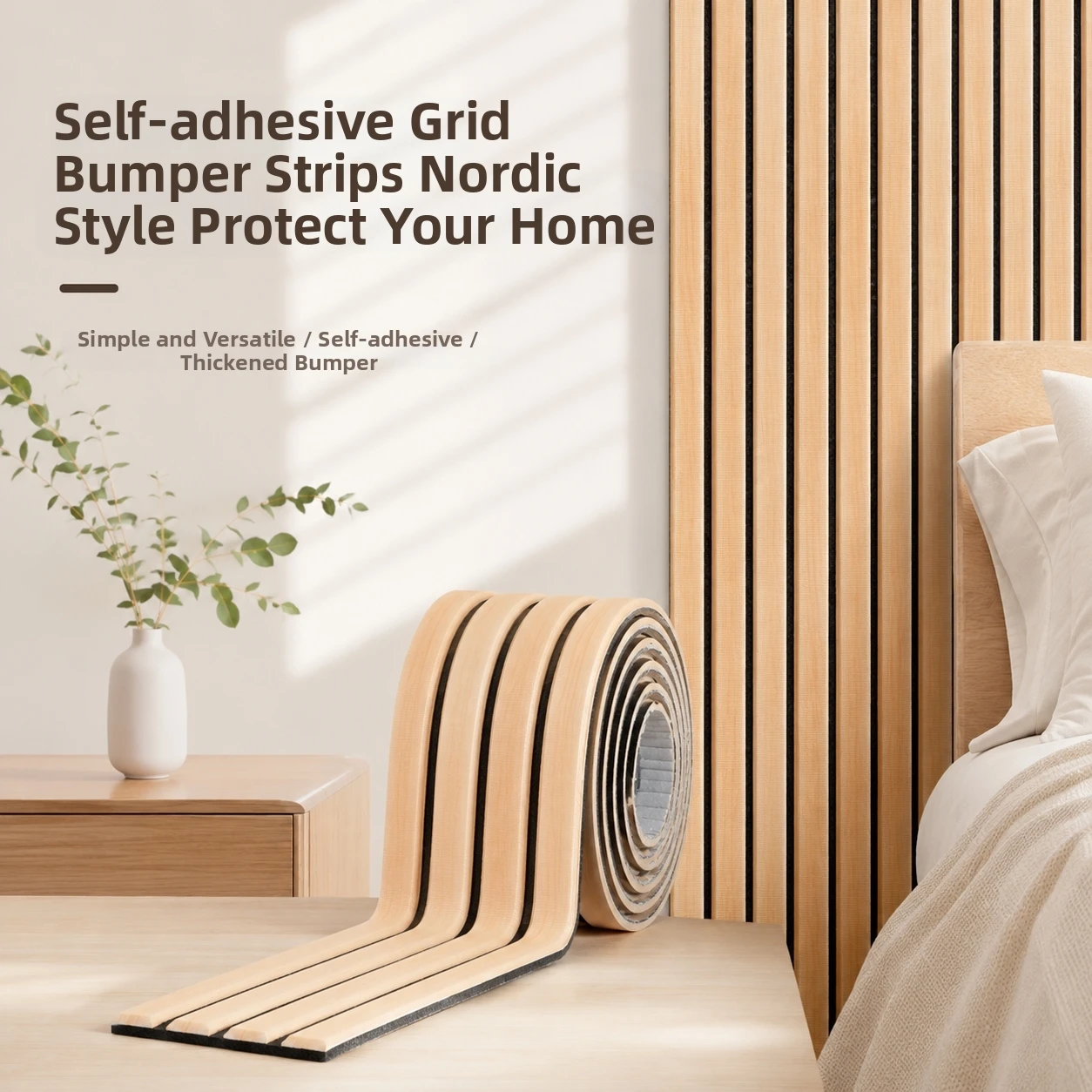 Self-Adhesive Multi-Color Foam Edge Protector Tape for Walls & Furniture – Peel & Stick Anti-Collision Safety Strips